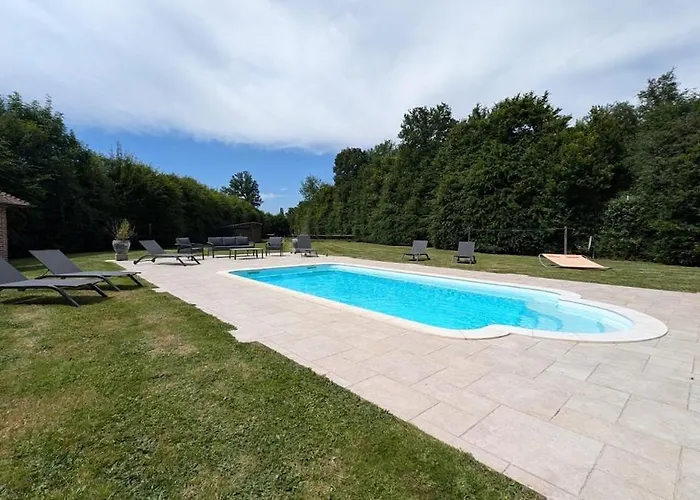 Villa De Luxe, Piscine Chauffee & Nature Vitrai-Sous-Laigle